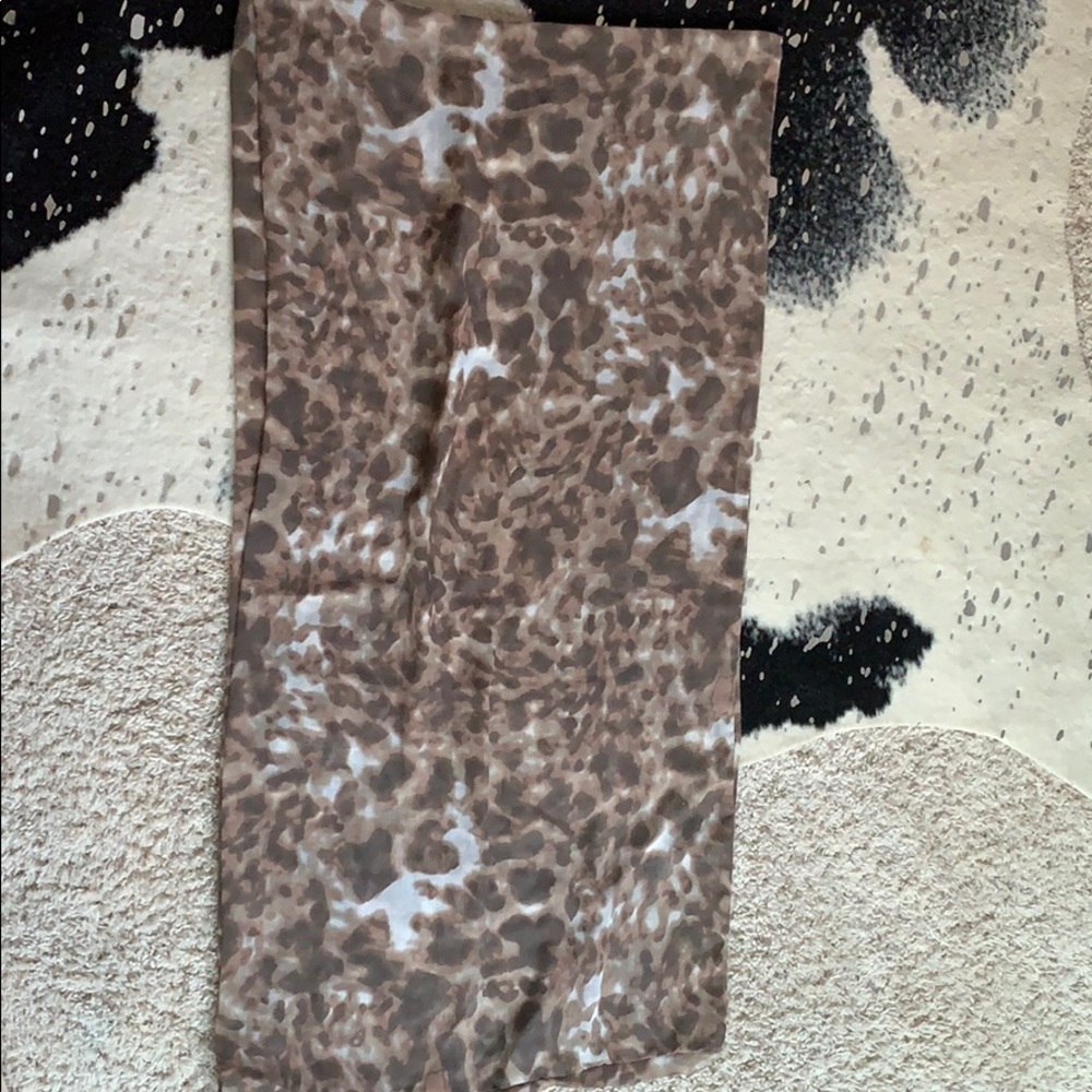 Francescas collection animal print infinity scarf